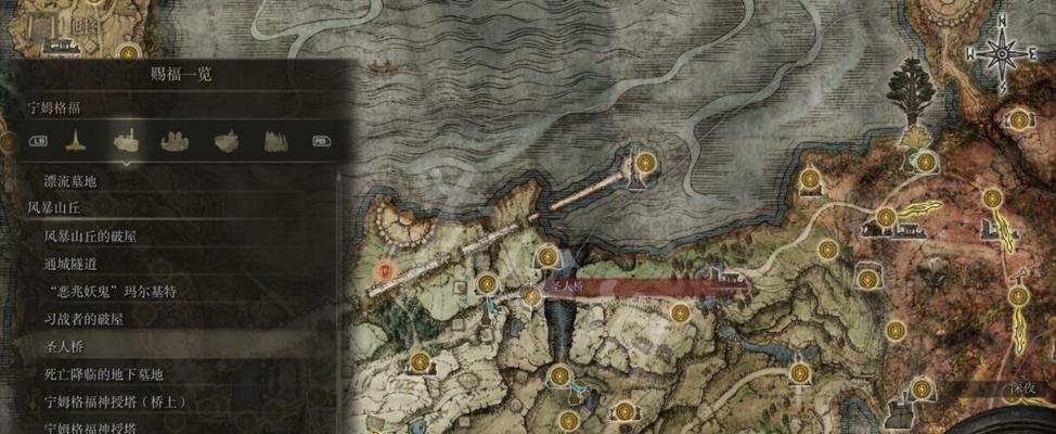 探秘艾尔登法环狩猎神祗大剑的位置一览（以游戏为主的必备攻略指南）