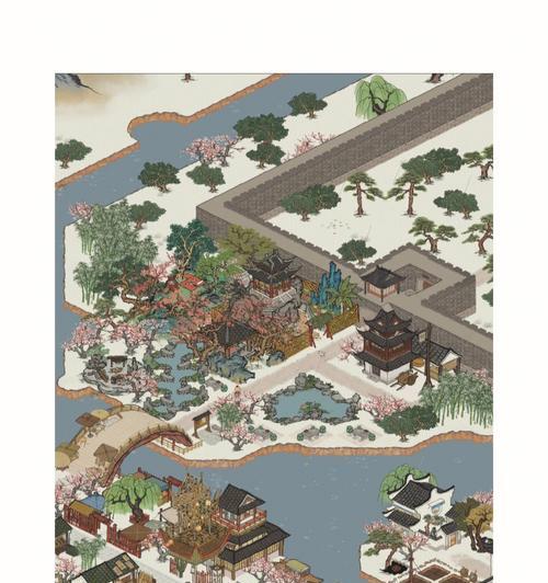 探秘江南百景图——牡丹亭建筑的传奇（游戏中的江南古韵，牡丹亭建筑重现江南百景）