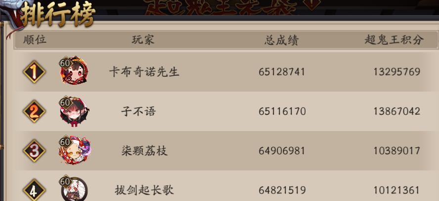 《以阴阳师寻世香行超鬼王特攻式神一览》（打败鬼王、掌握特攻秘籍，让你在阴阳师世界中独领风骚！）