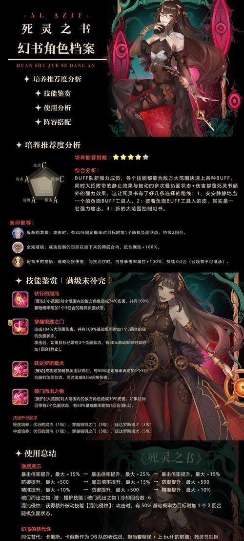 《以幻书启世录》中的厉害单体幻书排行榜（探索游戏中最强单体幻书，打造最强幻兽队伍）