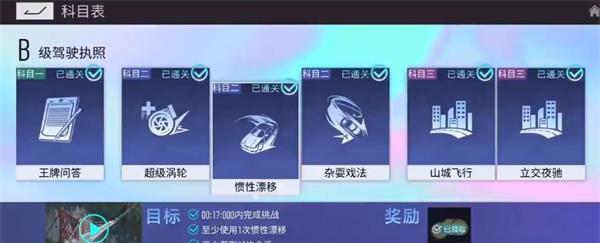 竞速s驾照科目二必过攻略（游戏化教学方法）