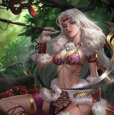 荣耀新三国中祝融夫人的崛起（以祝融夫人替代武将）