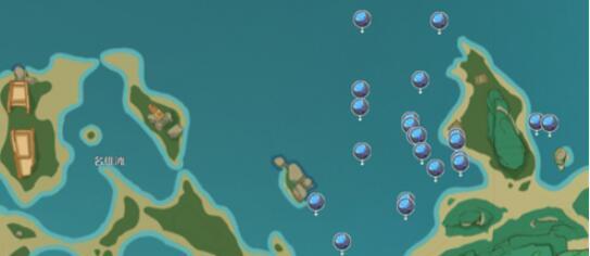 原神海灵芝位置分布图一览（探究原神中海灵芝的分布位置）
