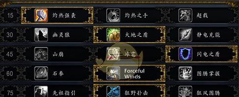 信仰之力——魔兽世界71增强萨满天赋加点攻略（打造强大的辅助输出武器）