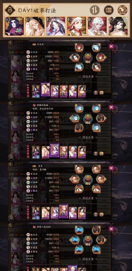《阴阳师重午斩秽阵容搭配攻略》（打造强大的重午斩秽阵容）