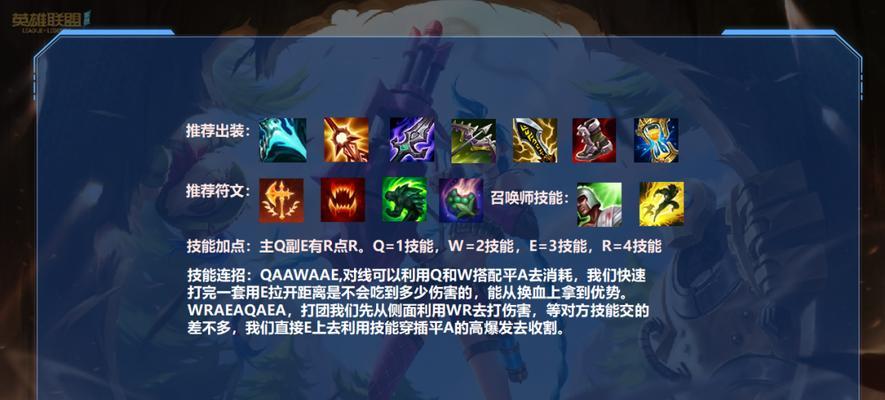 lol圣枪游侠卢锡安出装顺序攻略？如何打造最强卢锡安？