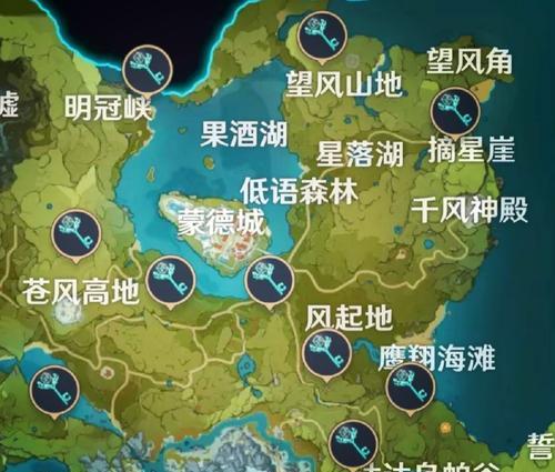 原神游戏中祖坟位置在哪里？