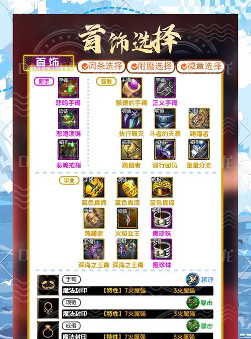 魔道在手游中应该穿什么防具？防具选择的依据是什么？