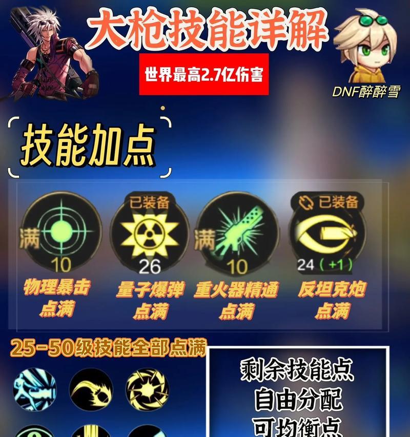 地下城最初大枪技能使用方法是什么？