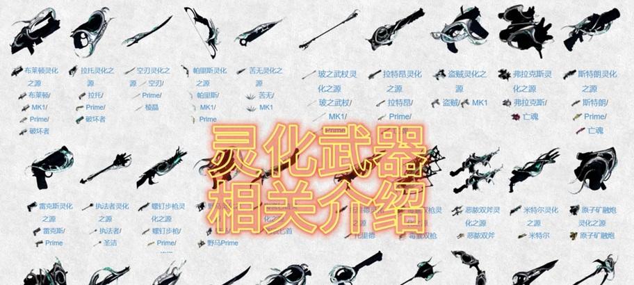 星际战甲灵化武器查看方法是什么？