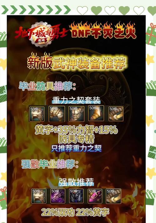 DNF武神装备选择有哪些？如何搭配武神的最佳装备？