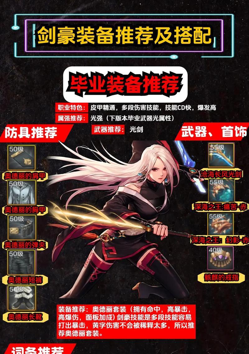 dnf剑豪应该选择哪种SS武器？如何根据技能搭配选择最佳武器？