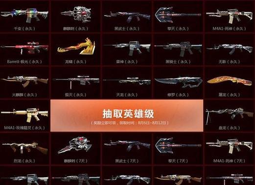cf批量删除武器的方法是什么？